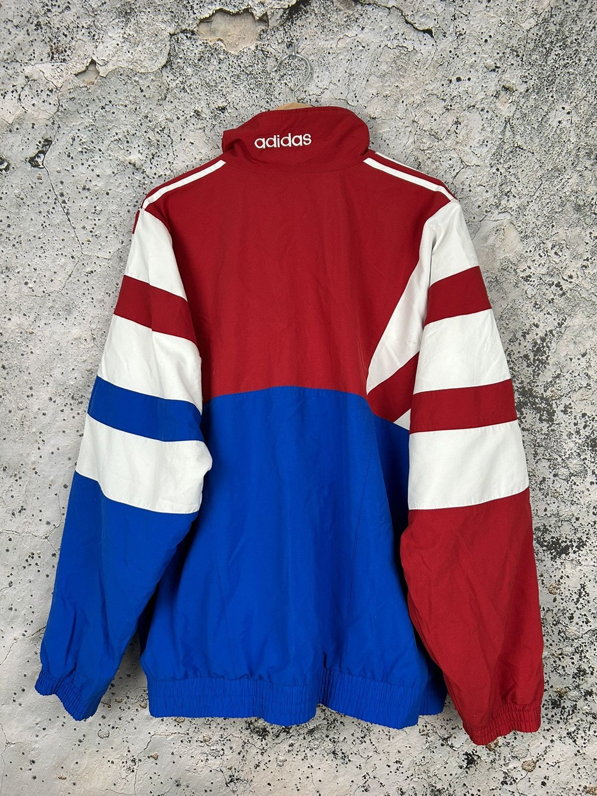Adidas Vintage 90s Adidas Nylon Light Jacket Rare Hype Retro Size US L / EU 52-54 / 3 - 5 Thumbnail