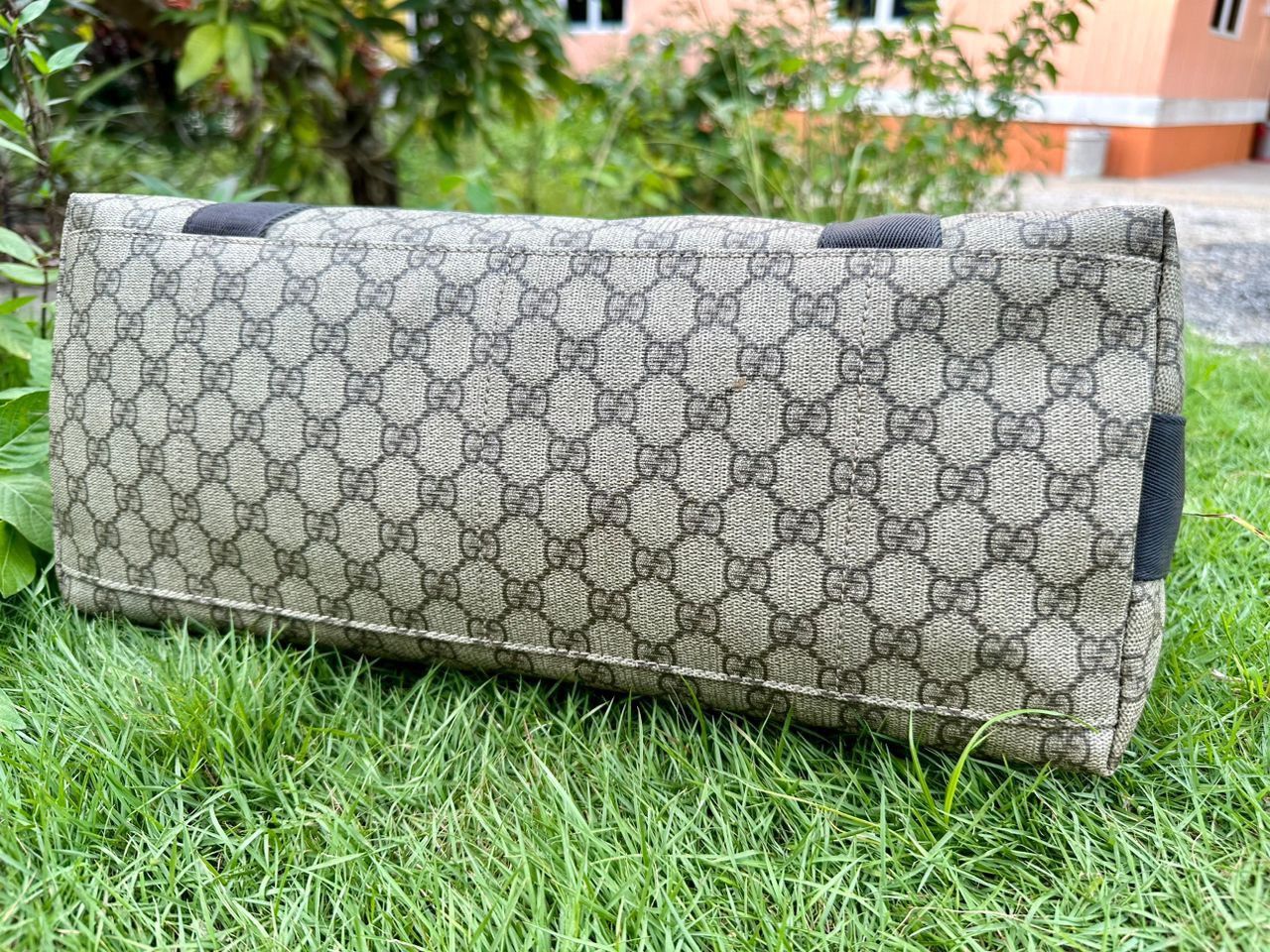 Gucci Authentic Gucci GG Supreme Double Buckle Messenger Bag Size ONE SIZE - 5 Thumbnail