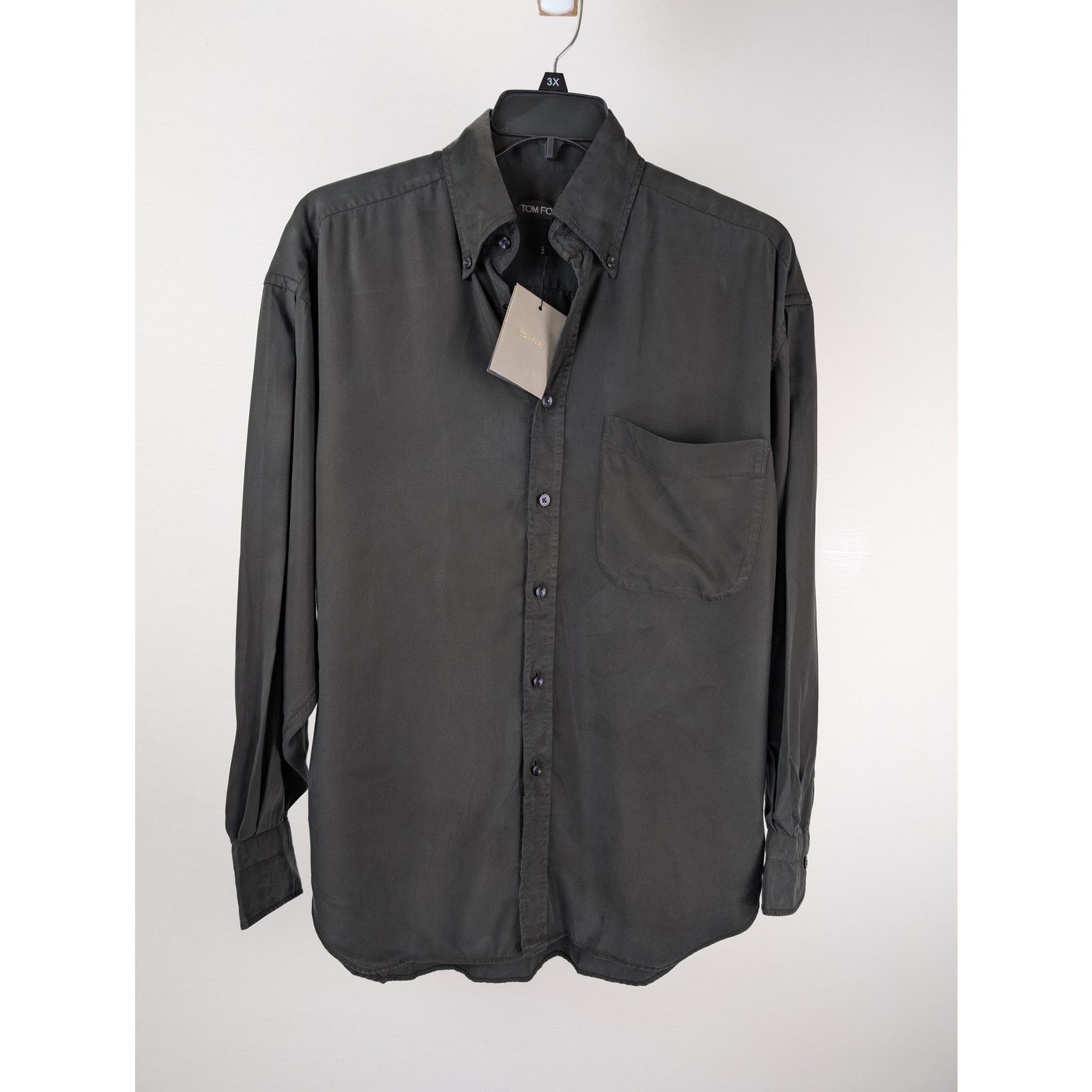 o1rshd1 Button Up Shirt in Black