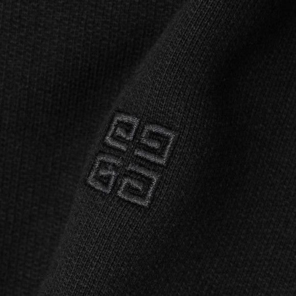 Givenchy Givenchy Black Cropped Hoodie - NEW WITH TAGS Size L / US 10 / IT 46 - 12 Thumbnail