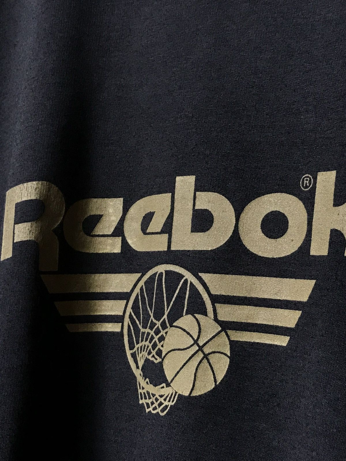 Reebok 🔥 VINTAGE REEBOK GOLD LOGO SWEATSHIRT BASKETBALL ENERGY Size US L / EU 52-54 / 3 - 4 Thumbnail