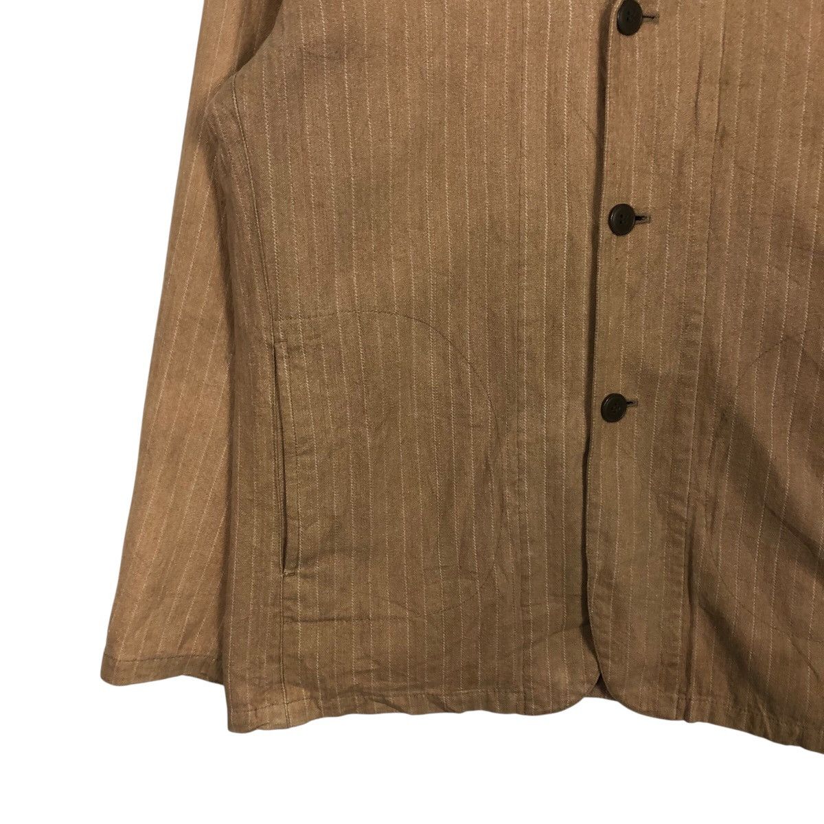 Japanese Brand 📌Vintage Hickory Chore Jacket Smith American Striped Size US L / EU 52-54 / 3 - 5 Thumbnail