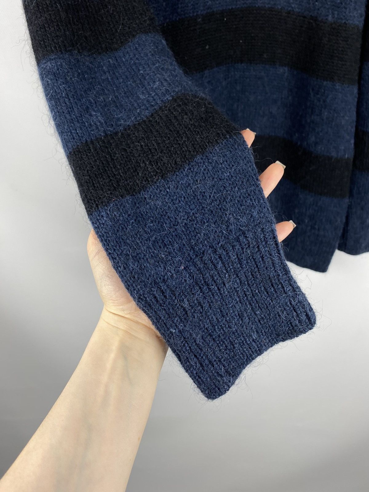 Nudie Jeans Nudie Jeans Co men’s Hampus Block Stripe sweater pullover Size US S / EU 44-46 / 1 - 9 Thumbnail