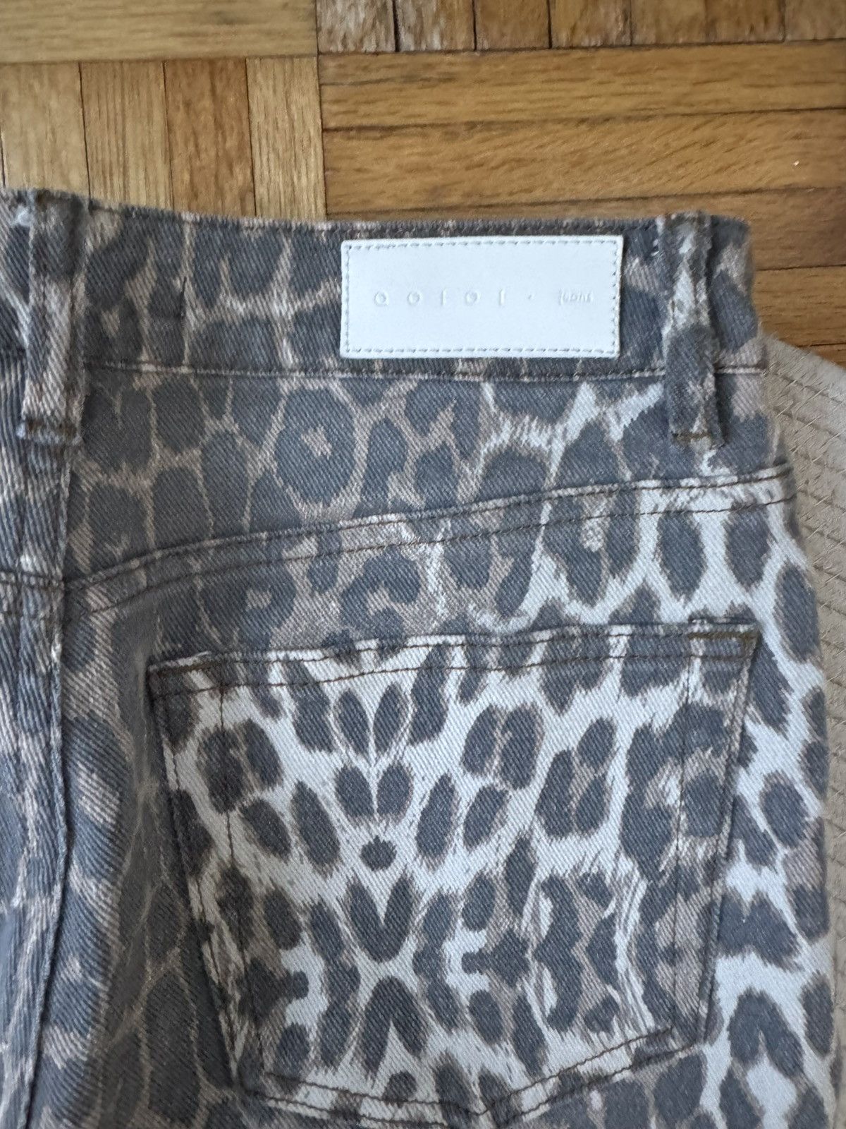 Other Leopard washed denim boot cut jeans size S Size 26" / US 2 / IT 38 - 7 Thumbnail
