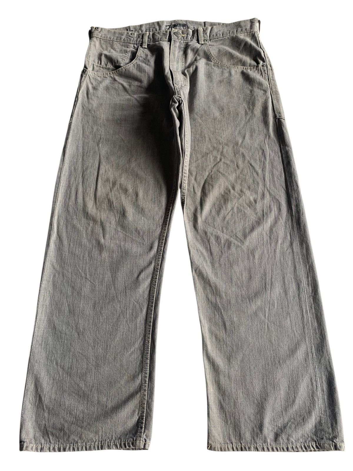BAL BAL DENIM BUCKLE BACK SELVEDGE JAPANESE STREETWEAR DENIM Size US 34 / EU 50 - 4 Thumbnail
