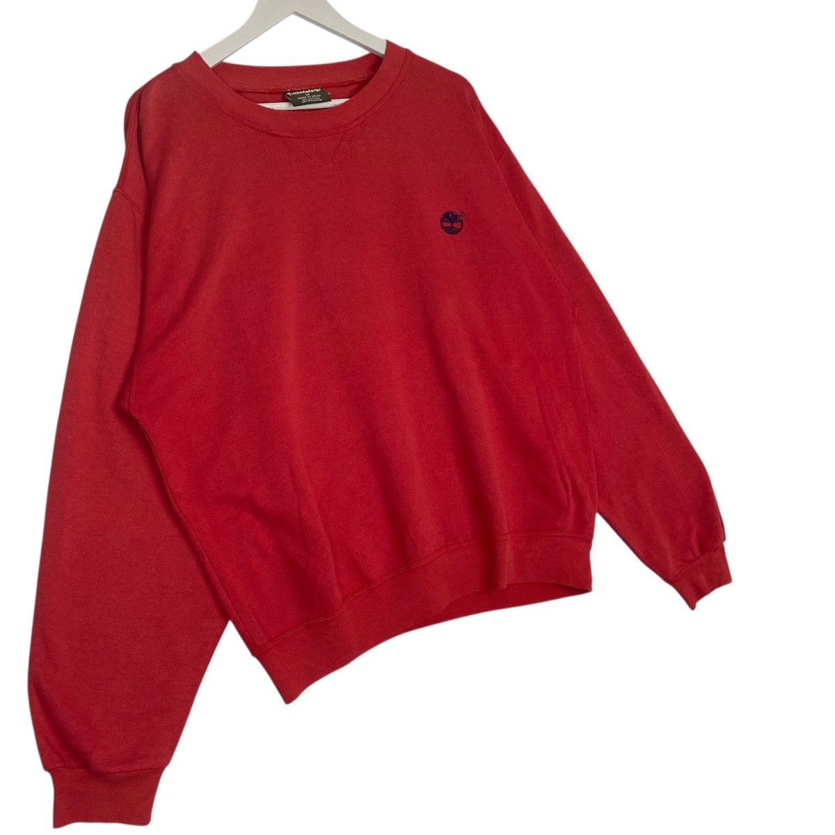 Other Vintage Timberland Crewneck Sweatshirt Red Pullover Size M Size US M / EU 48-50 / 2 - 3 Thumbnail