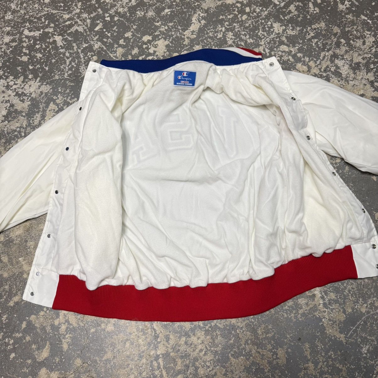 Champion Vintage Champion USA Wrestling Varsity Jacket USA White NWT Size US L / EU 52-54 / 3 - 5 Thumbnail