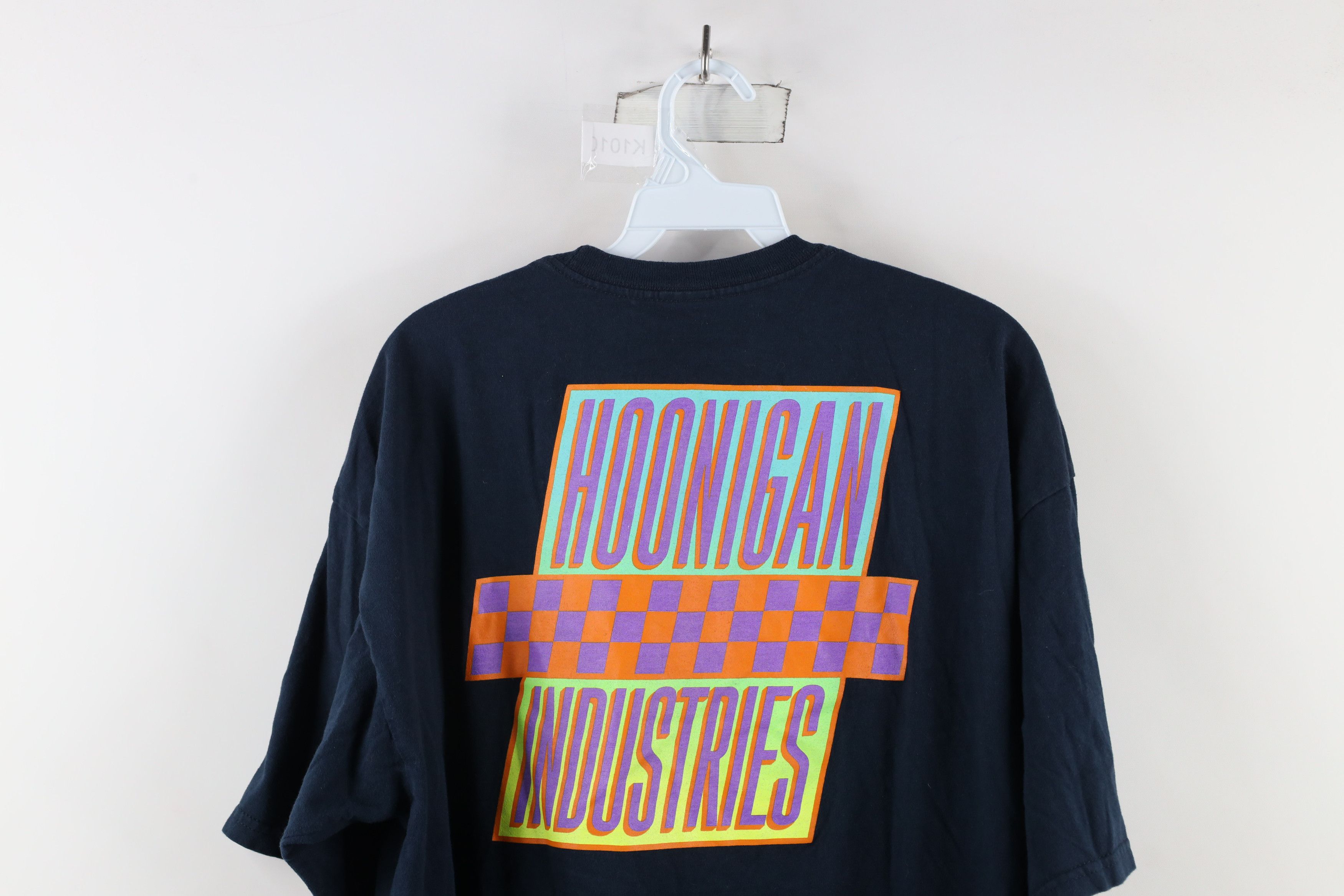 Vintage Vintage Hoonigan Industries Racing Block Rally Car T-Shirt Size US XL / EU 56 / 4 - 9 Thumbnail
