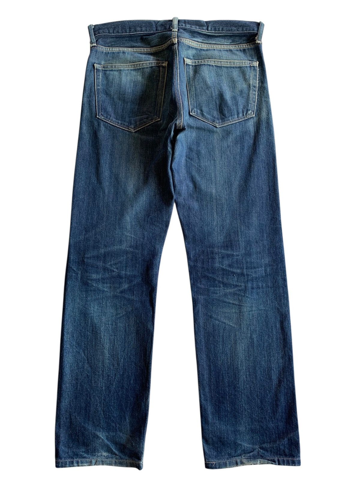 Muji MUJI SELVEDGE JAPANESE DISTRESSED DENIM Size US 31 - 2 Thumbnail