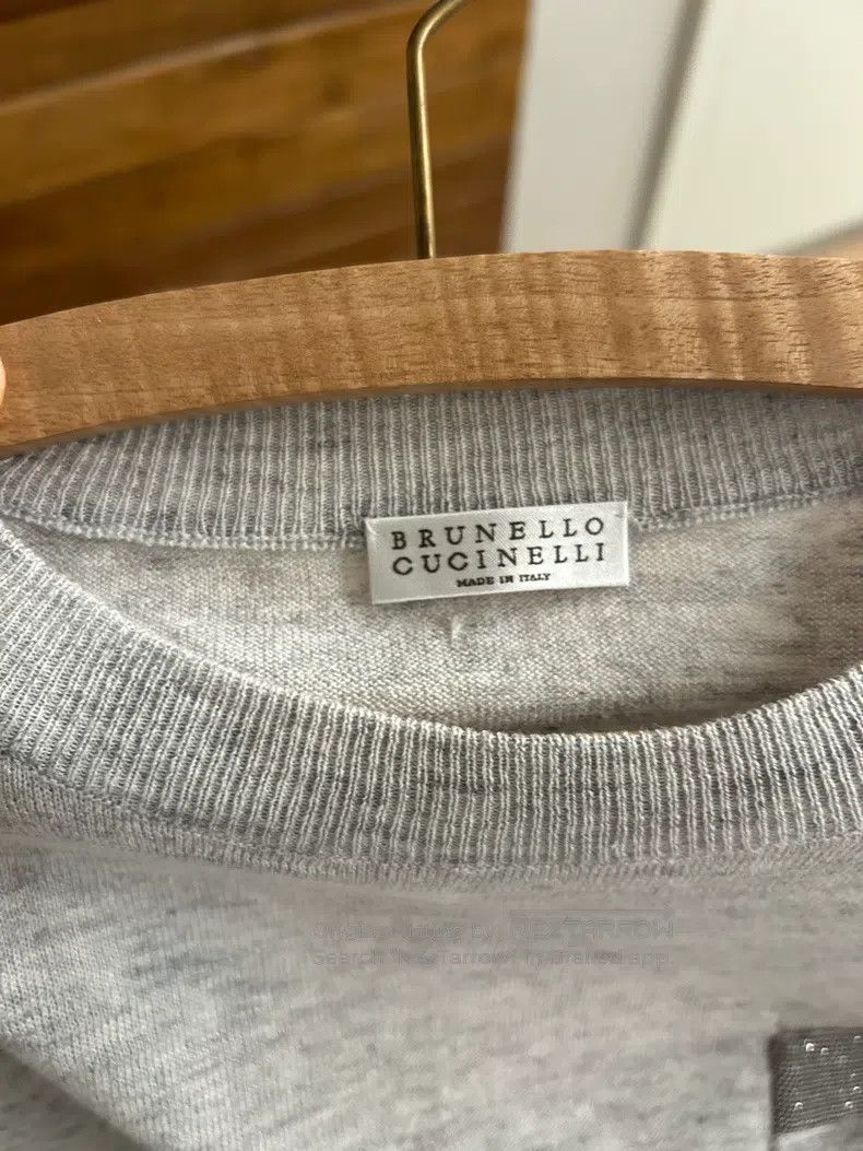 Brunello Cucinelli Brunello Cucinelli Cotton and Linen Tunic Size L / US 10 / IT 46 - 2 Thumbnail