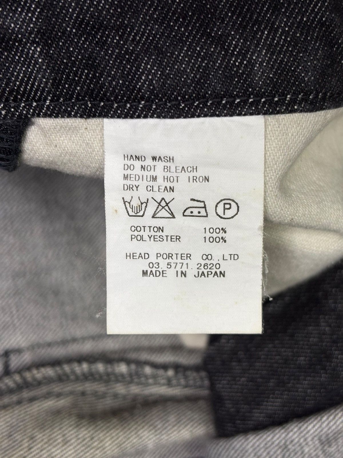 Japanese Brand Vintage Japanese Brand Black Jeans Size US 32 / EU 48 - 10 Thumbnail