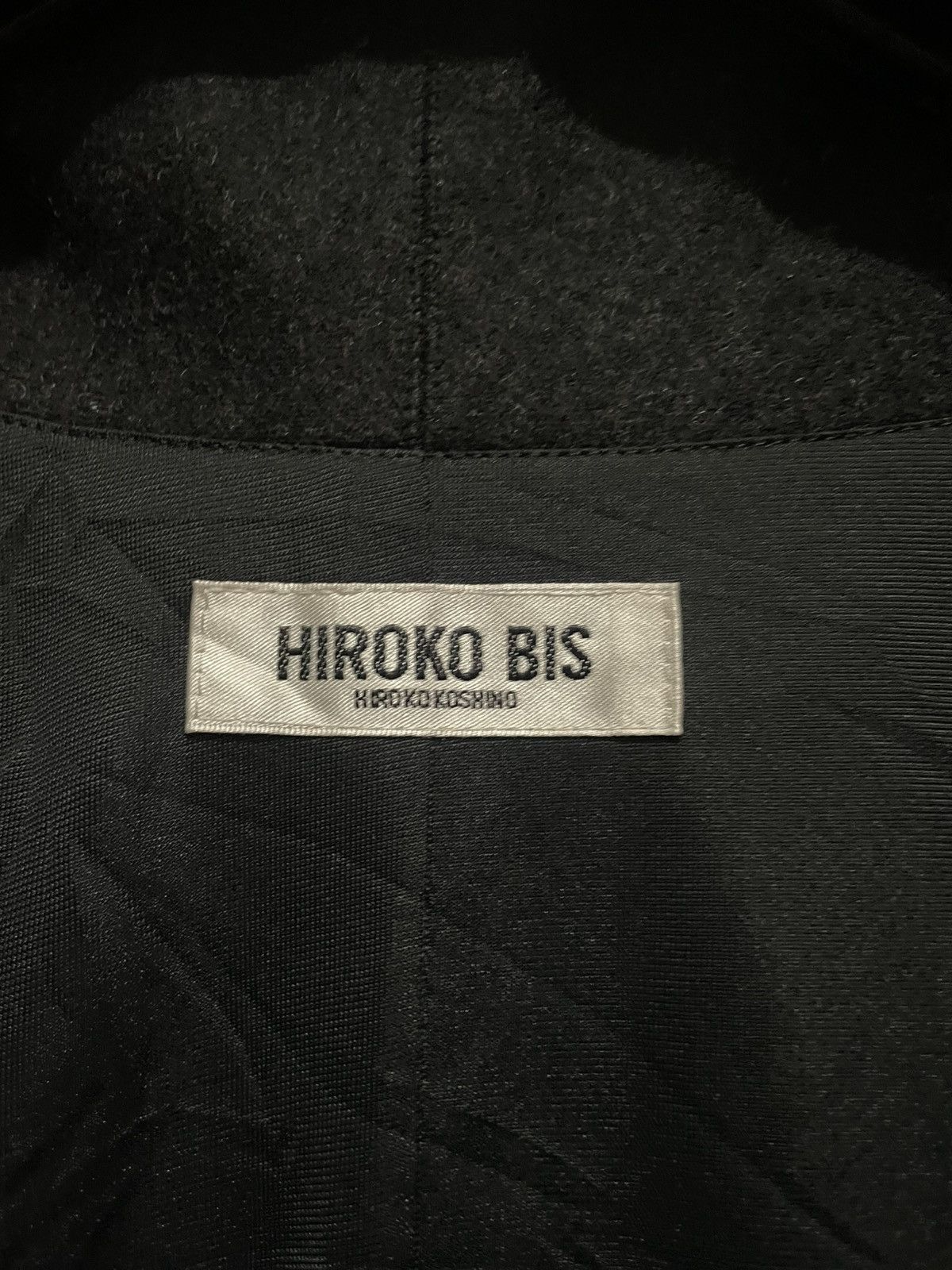 Hiroko Koshino Homme HIROKO BIS / HIROKO KOSHINO WOMAN WOOL PONCHO JACKET Size S / US 4 / IT 40 - 8 Thumbnail
