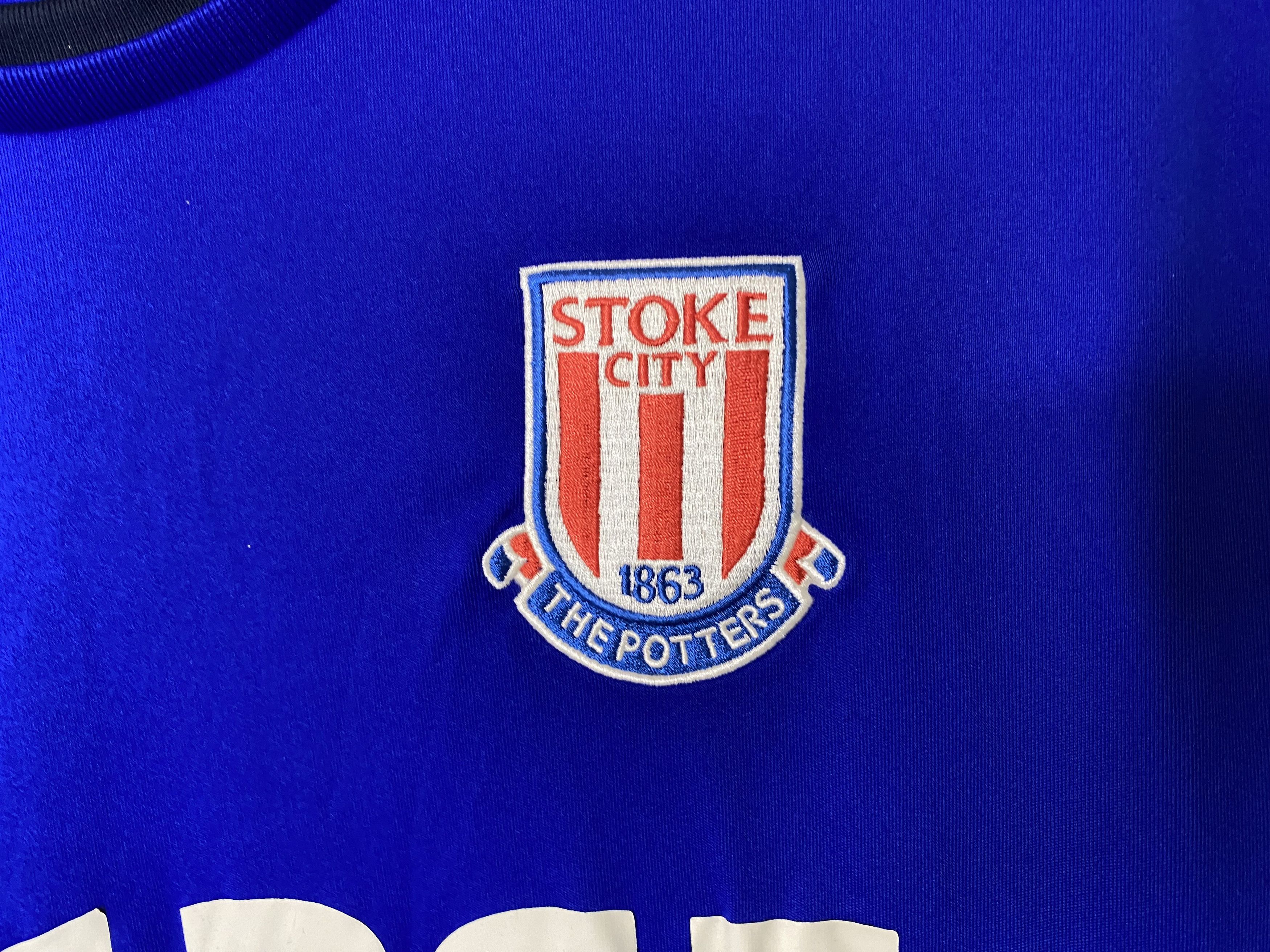 Macron STOKE CITY 2016 2017 GOALKEEPER FOOTBALL SHIRT SOCCER JERSEY Size US M / EU 48-50 / 2 - 4 Thumbnail