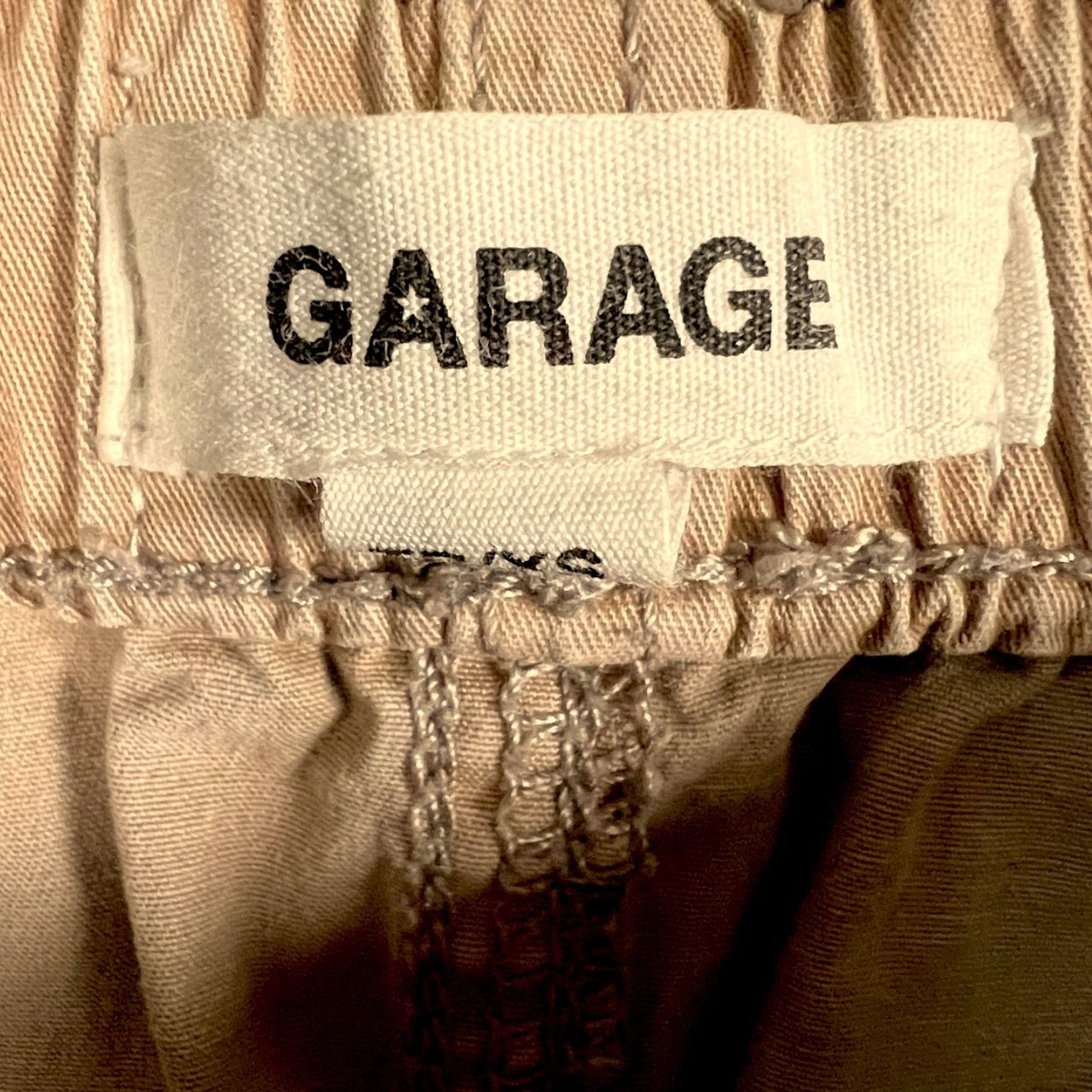 Garage Women's Garage Denim Khaki Ripcord Cargo Pants - Size XS Size 28" / US 6 / IT 42 - 6 Thumbnail