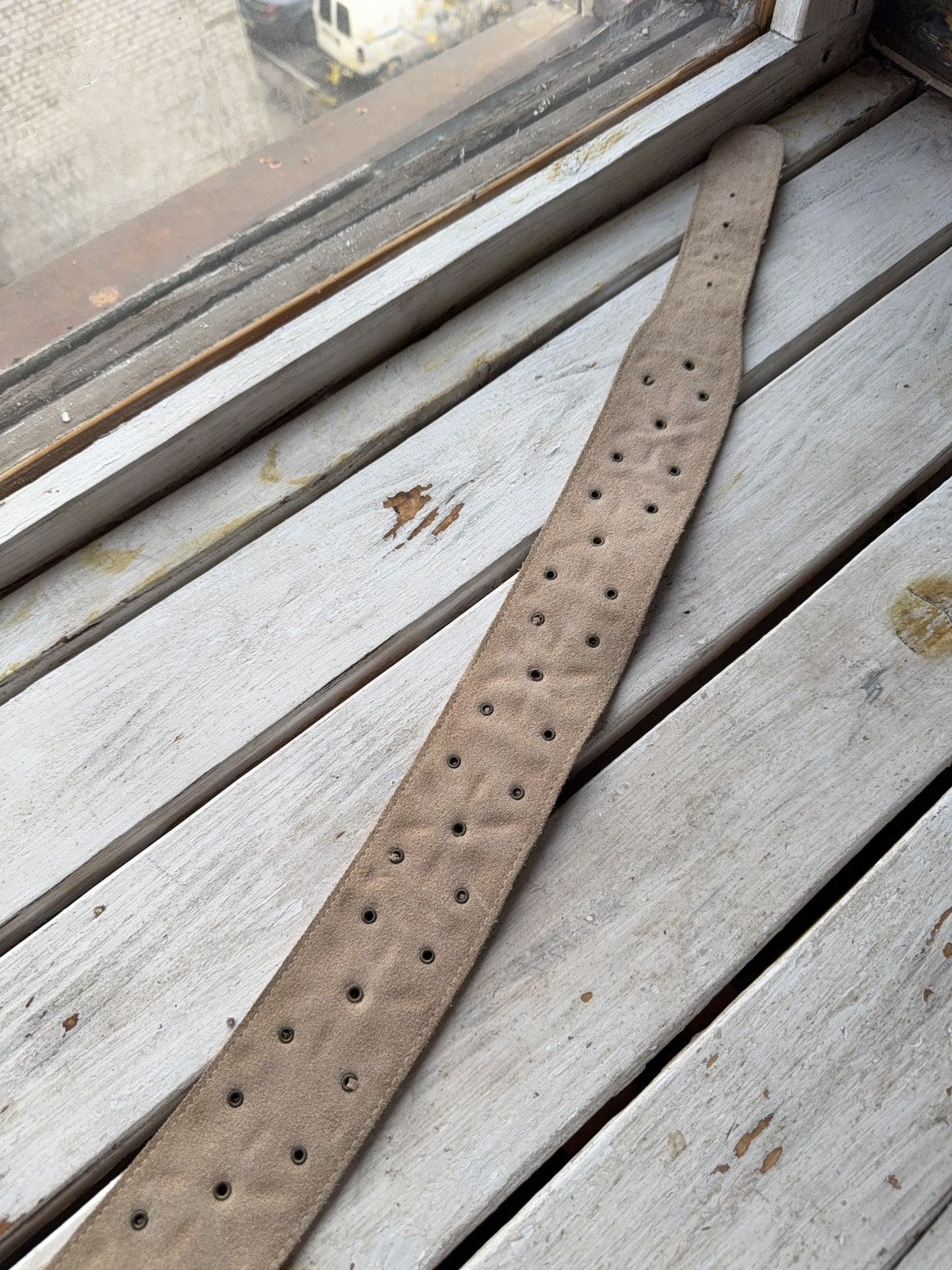 Vintage Vintage Japanese Retro Y2K Brown Leather Boho Western Belt Size ONE SIZE - 7 Thumbnail