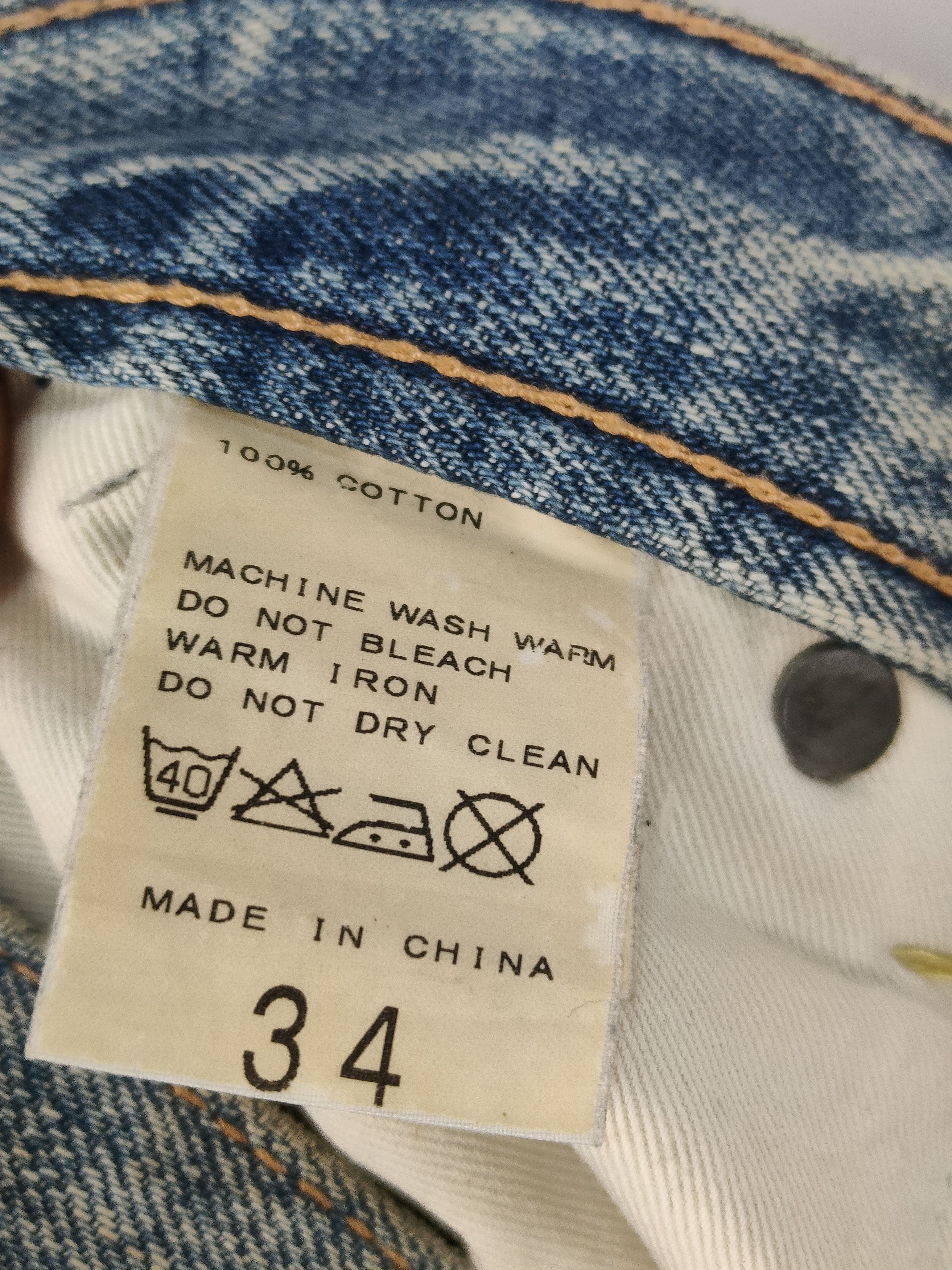 Japanese Brand Journal Standard Distressed Selvedge Denim Pant Size US 28 / EU 44 - 9 Thumbnail