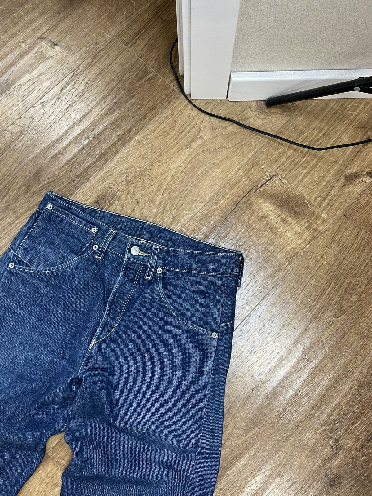 Levi's Vintage Levi’s 835 Blue Denim Straight Cowboy Jeans Pants Size US 30 / EU 46 - 8 Thumbnail