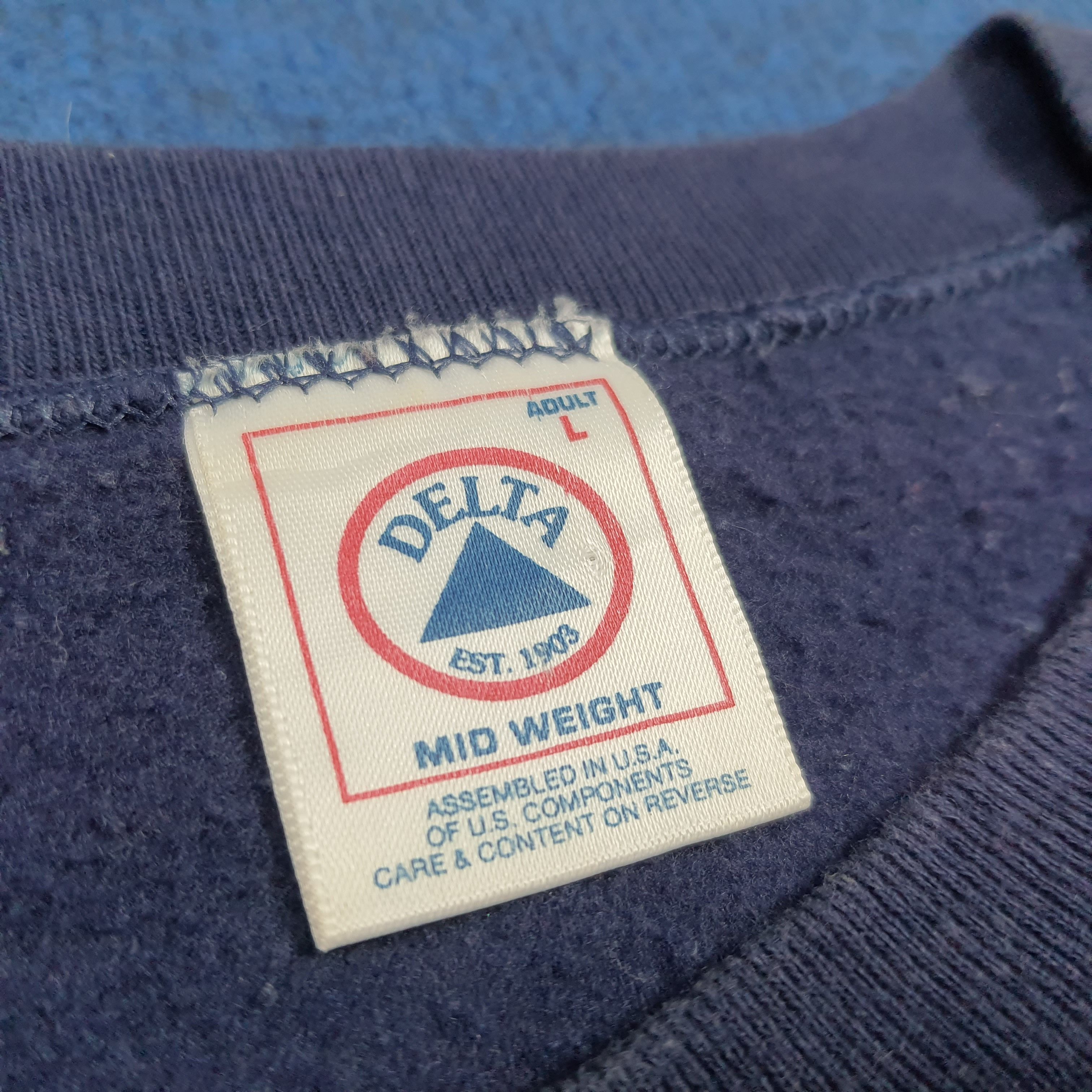 Delta Vintage 90s Louisville Kentucky Sweatshirt Retro USA C286N5 Size US L / EU 52-54 / 3 - 5 Thumbnail