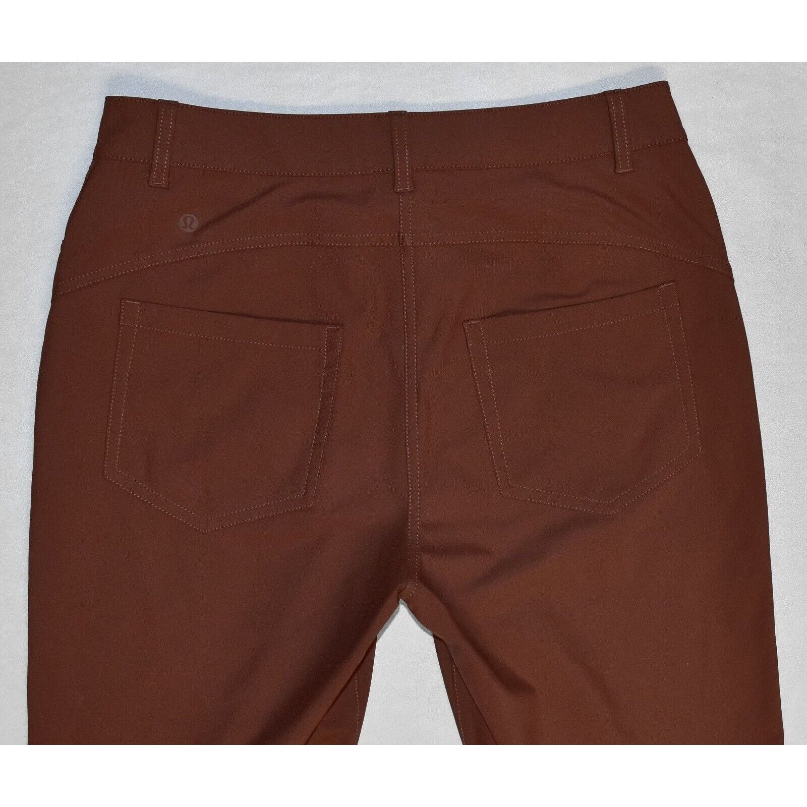Lululemon NEW LULULEMON Brick Sweat Wicking Fabric Stretch Pants Sz 10 Size 32" / US 10 / IT 46 - 4 Thumbnail