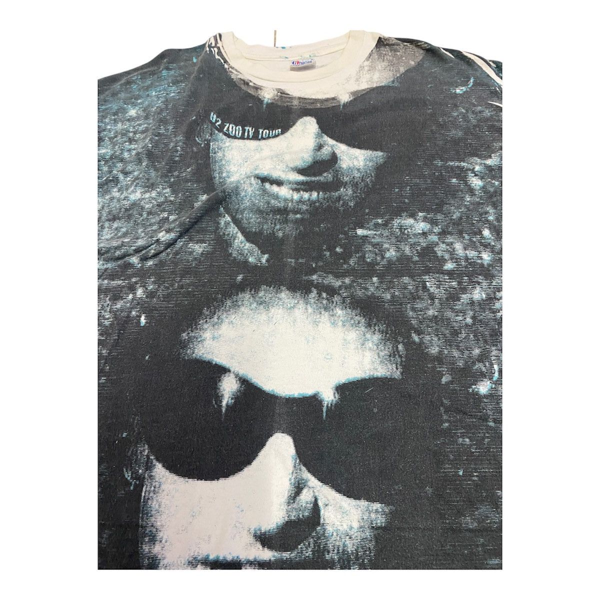Hanes RARE!!! Vintage 90’s U2 Band Zoo TV Tour Promo Mosquitohead Size US XXL / EU 58 / 5 - 3 Thumbnail