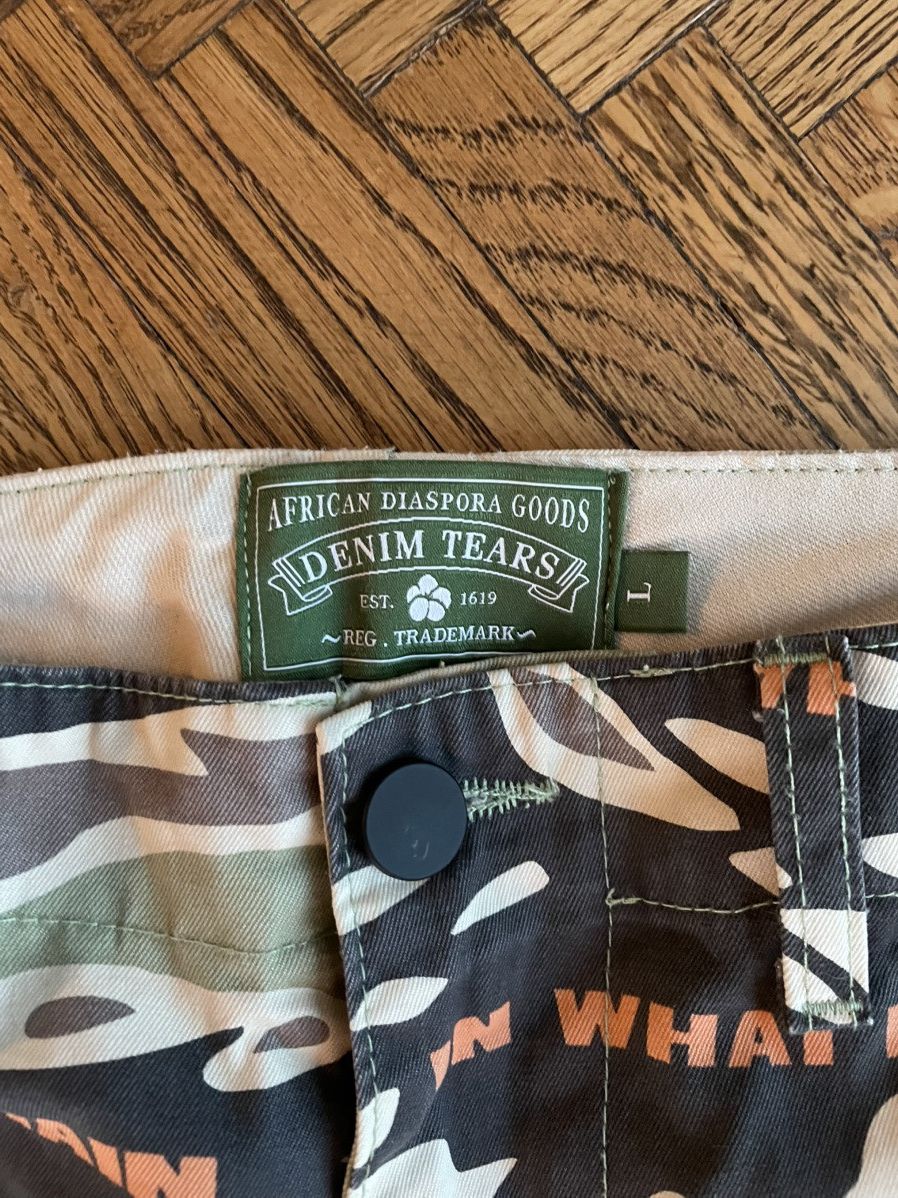 DENIM TEARS Denim Tears Ming Camo Cargo Pants Size US 34 / EU 50 - 6 Thumbnail