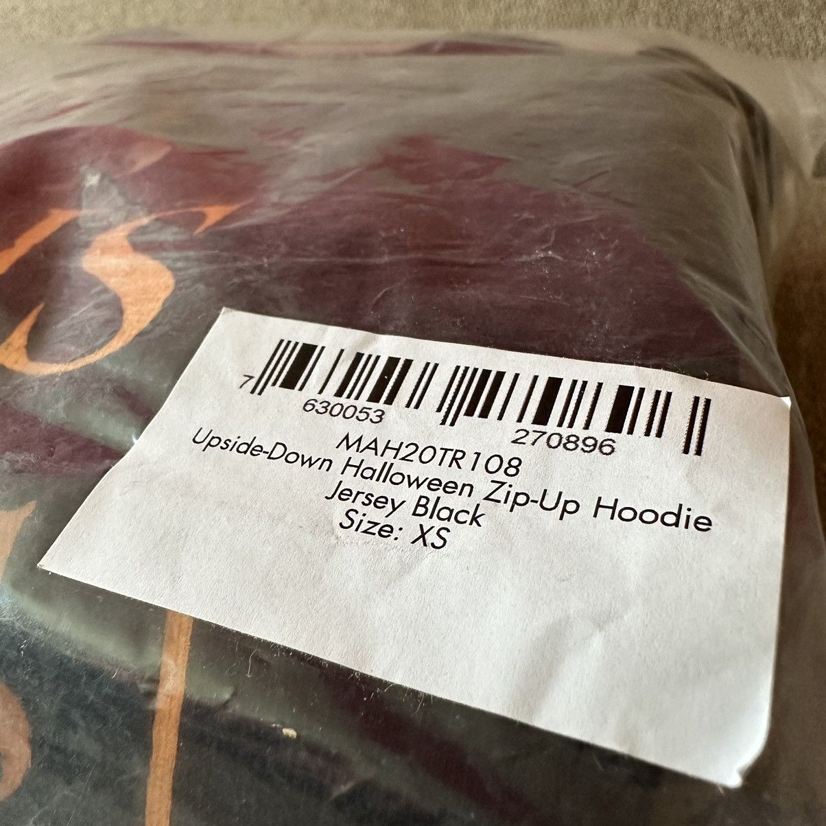 Vetements Vetements Runway Hocus Pocus Upside Down Zip Up Hoodie AW19 Size US XS / EU 42 / 0 - 13 Thumbnail