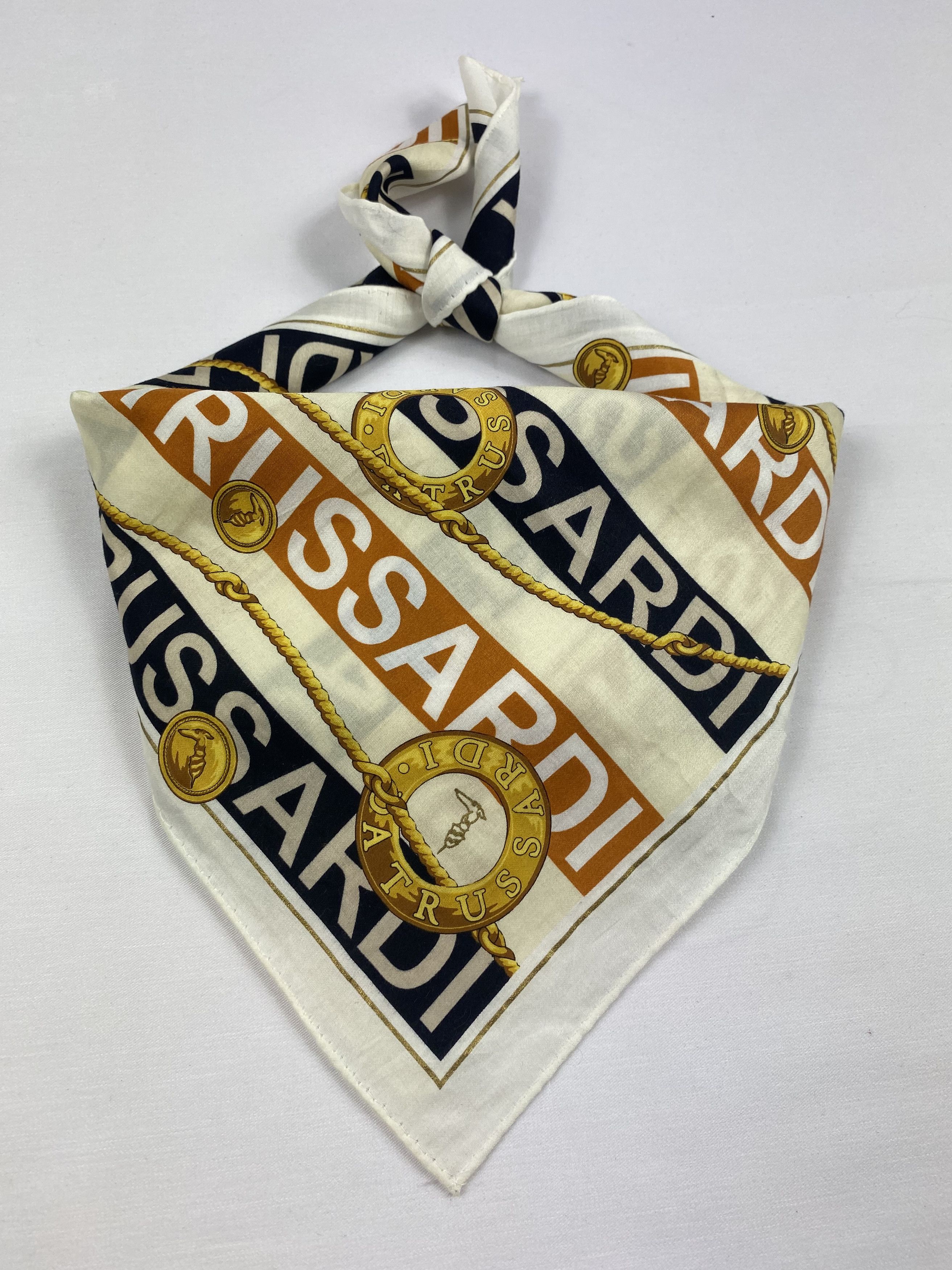 Trussardi × Vintage Trussardi Handkerchief / Bandana / Neckerchief Size ONE SIZE - 2 Thumbnail