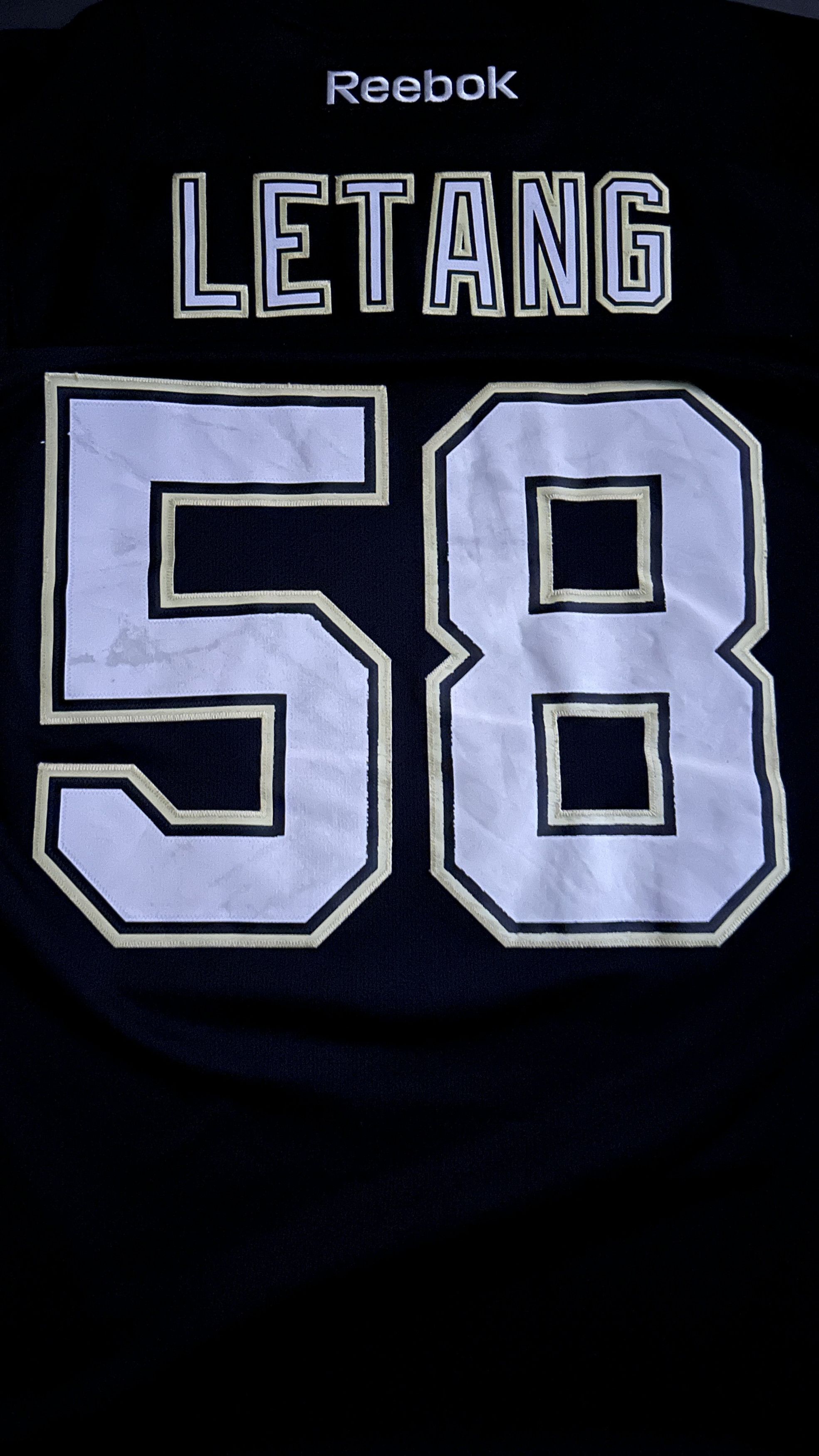 Reebok Chris Letang 2009 Stanley Cup Champion Jersey Size US M / EU 48-50 / 2 - 3 Thumbnail