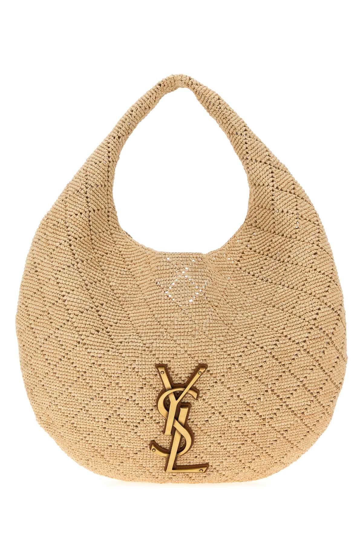 Raffia Icare Shopping Bag, Women's