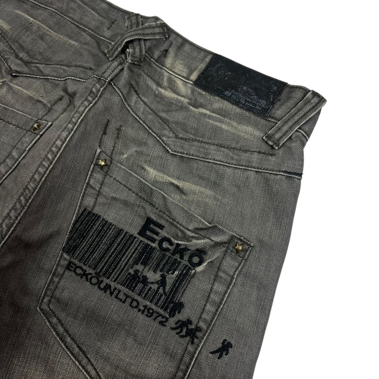 Ecko Unltd. Vintage Ecko Unltd Embroidered Jeans - Waist 31 Size US 31 - 4 Thumbnail