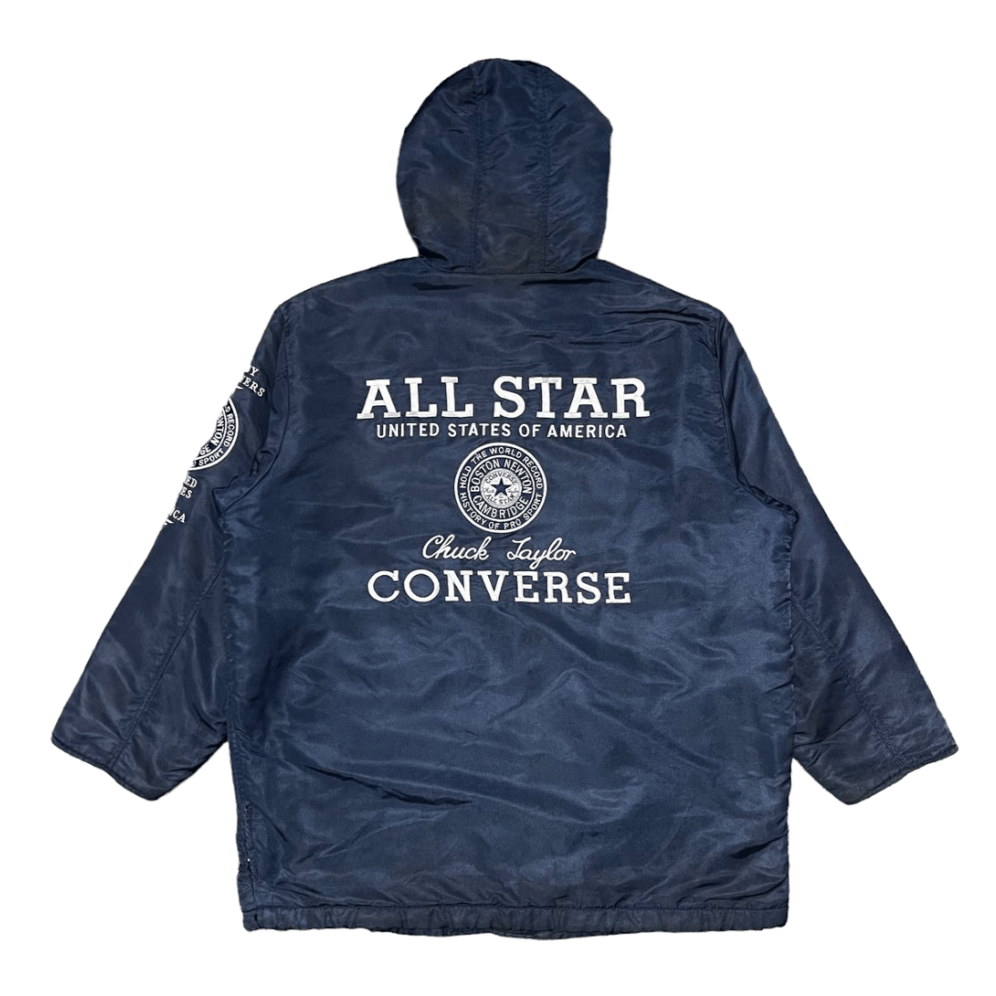 Converse Vintage Converse Chuck Taylor Coach Jacket Sherpa Lining Size US M / EU 48-50 / 2 - 1 Thumbnail