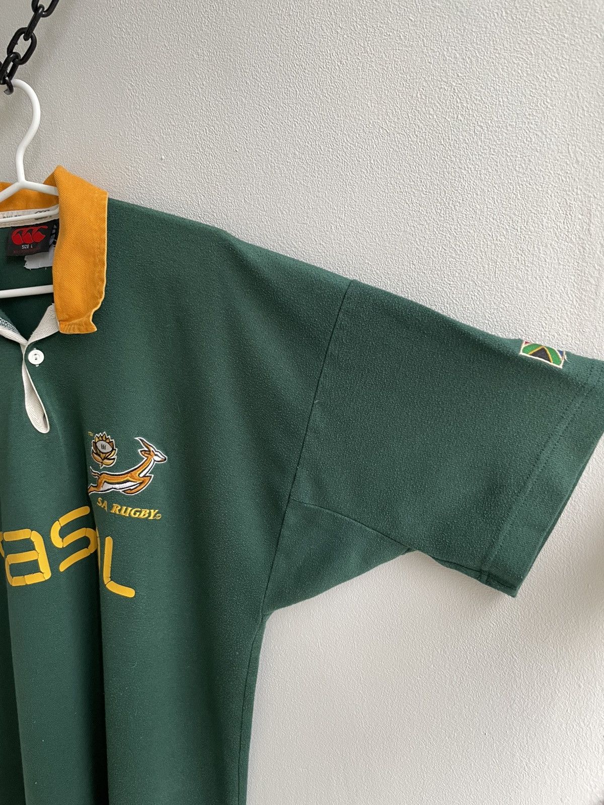Vintage Vintage South Africa Canterbury Rugby Union Jersey National Size US L / EU 52-54 / 3 - 4 Thumbnail