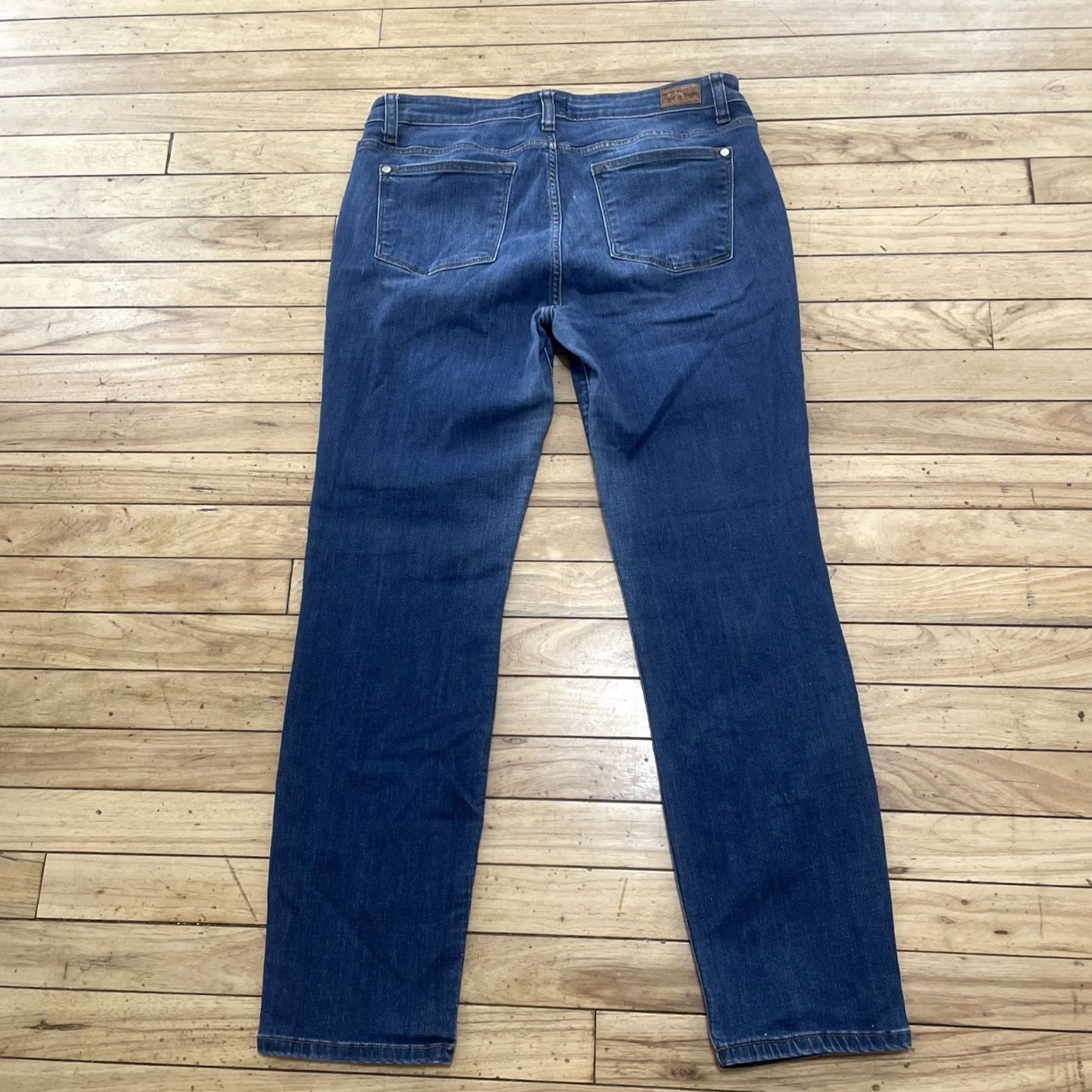 Denime Judy Blue Los Angeles Jeans Women 15 32 Straight Mid Stretch Lightweight Denim Jeans Size 36" / US 14 / IT 50 - 2 Thumbnail