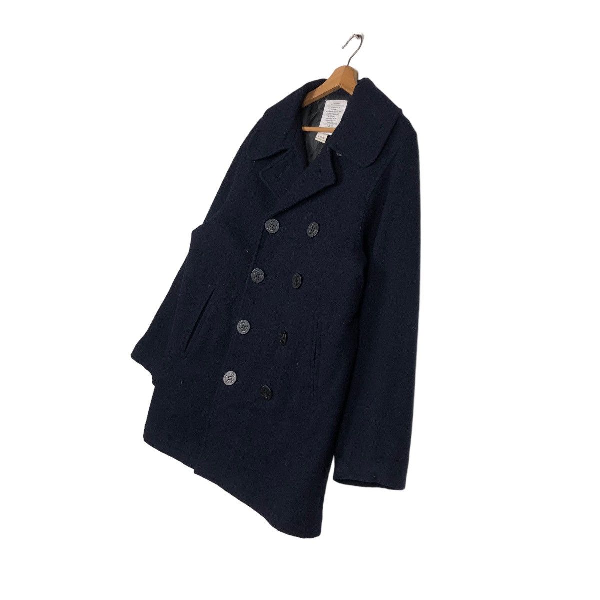 Edwin 📌VINTAGE WOOL BIKER JACKEG EDWIN COMPANY DOUBLE COLLAR Size US L / EU 52-54 / 3 - 3 Thumbnail