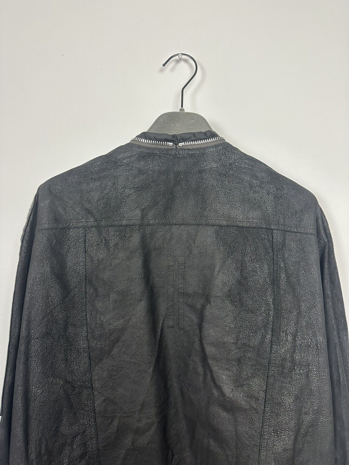 Rick Owens SS21 ‘PHLEGETHON’ Performa Shoulder Cropped Klaus Jacket Size US M / EU 48-50 / 2 - 7 Thumbnail