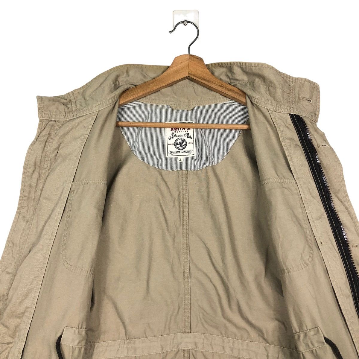 Japanese Brand 🔥Vintage Biker Jacket Smith’s American Issey Miyake Pocket Size US L / EU 52-54 / 3 - 14 Thumbnail