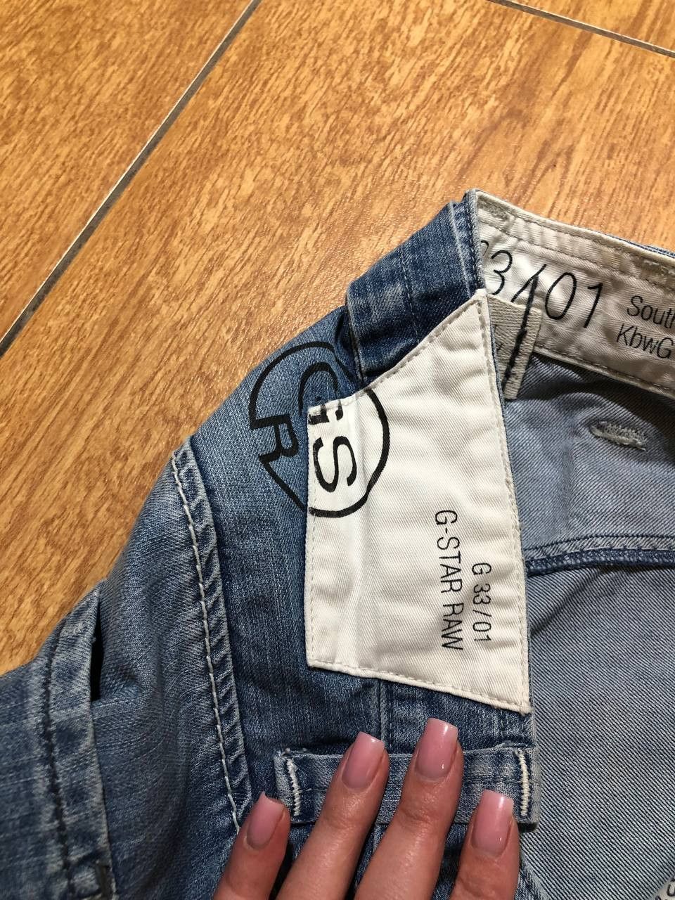 G-Star G Star Raw 3301 Straight Jeans Raw Denim Streetwear Fashion Size US 34 / EU 50 - 4 Thumbnail