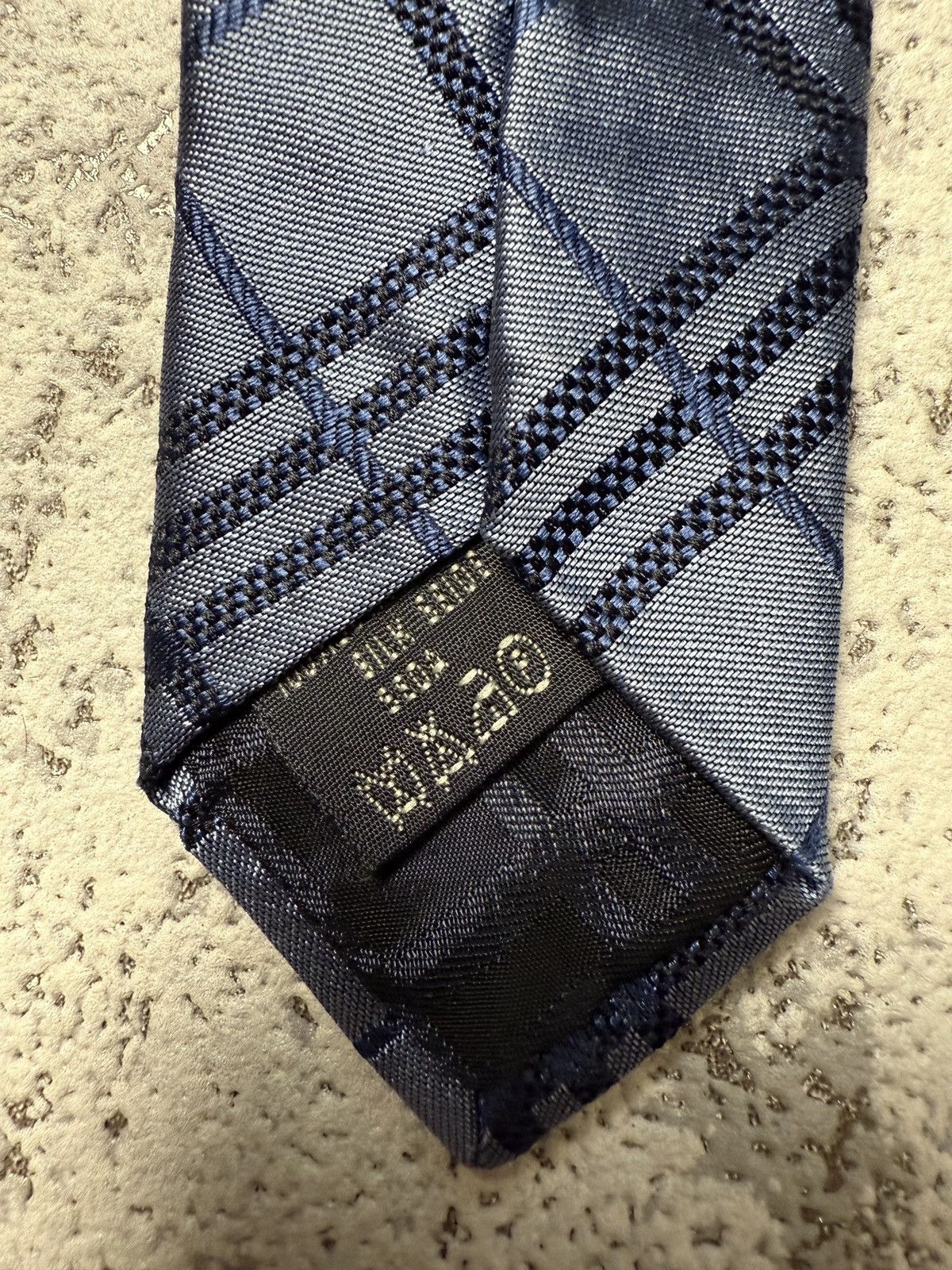 Burberry Burberry vintage monogram silk tie nova check men blue Size ONE SIZE - 8 Thumbnail