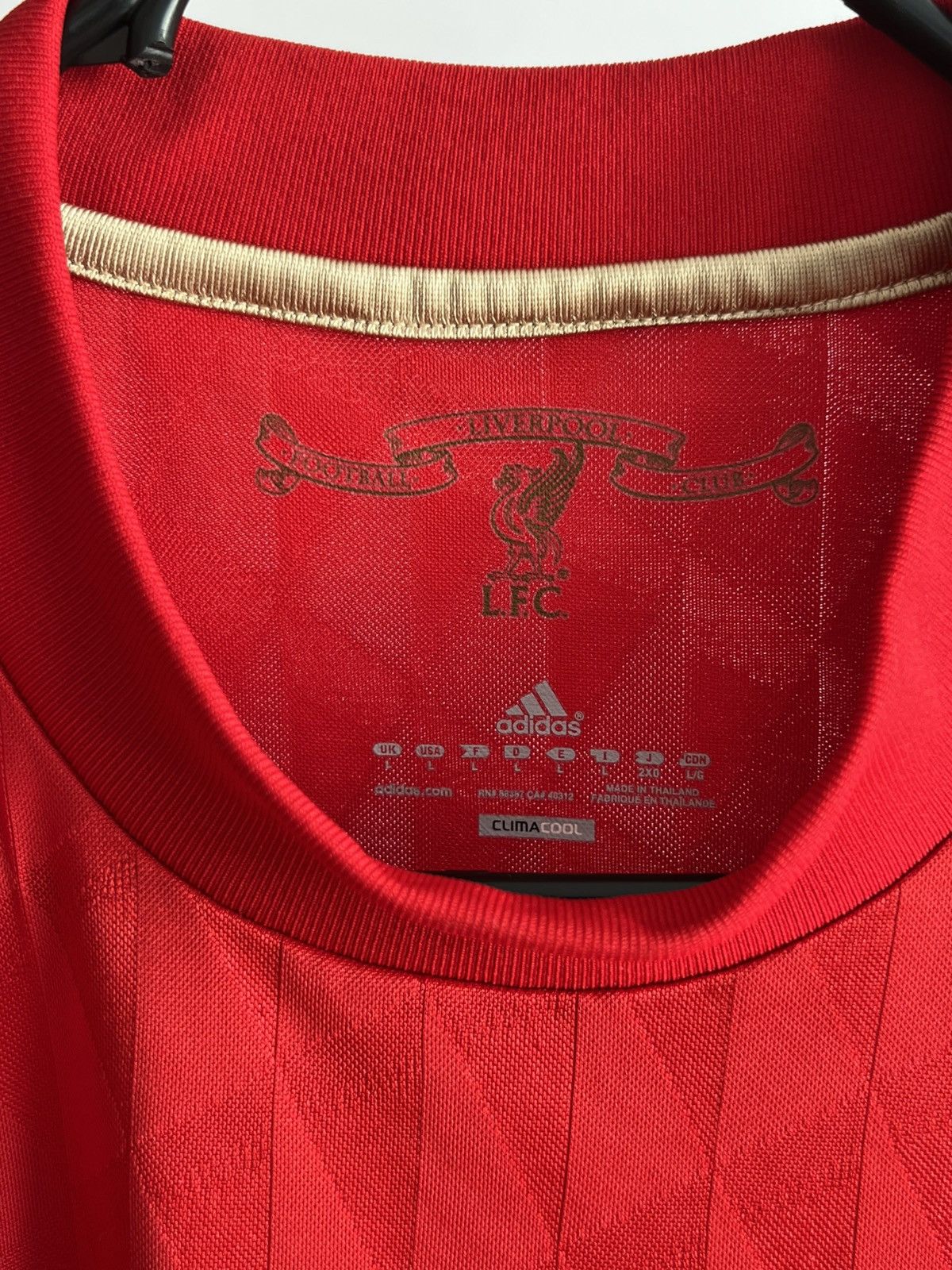 Adidas Vintage Liverpool 2010/12 Adidas Soccer Jersey XL size Size US XL / EU 56 / 4 - 8 Thumbnail