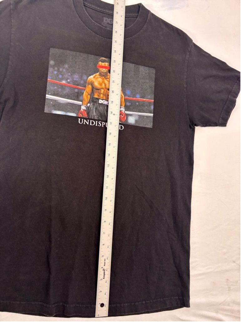 DGK Men's DGK Mike Tyson Undisputed Graphic T-Shirt Black Size M Size US M / EU 48-50 / 2 - 5 Thumbnail