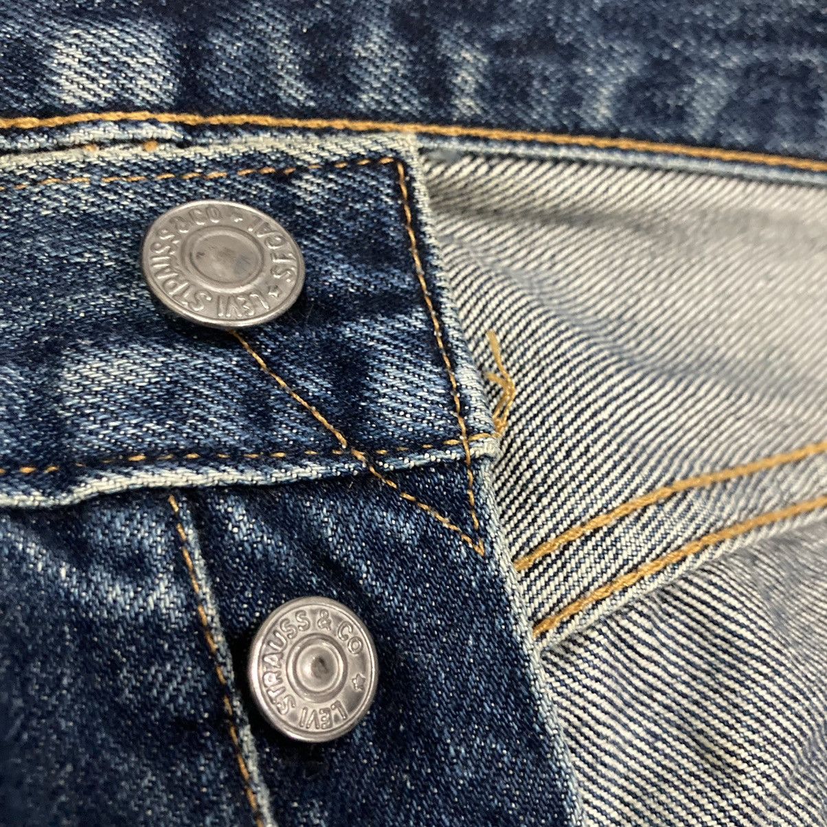 Levi's × Levi's Vintage Clothing × Vintage VINTAGE 90s LEVI’S BIG E 501XX SELVEDGE DISTRESSED JEANS Size US 30 / EU 46 - 12 Thumbnail