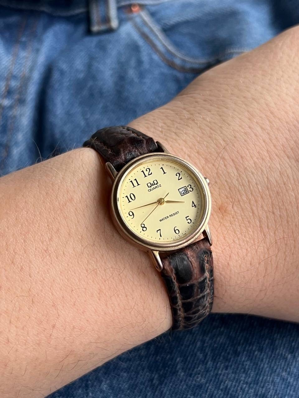 Japanese Brand × Vintage Vintage Japanese style futuristic Watch Classic Calendar Old Size ONE SIZE - 8 Thumbnail