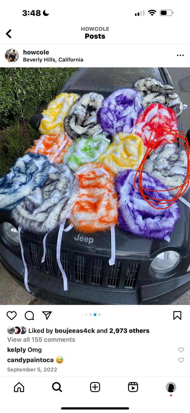 Ends Repair 1-10 First Round Faux Fur Sample Bag Size ONE SIZE - 6 Thumbnail