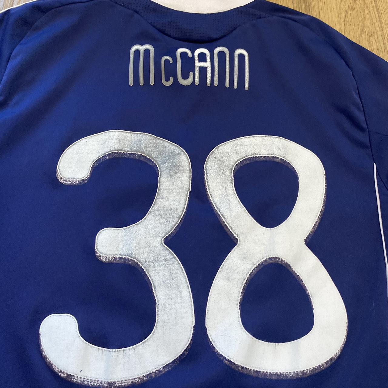 Adidas 2010-11 Scotland *38 McCann Home Football Shirt Adidas Size US M / EU 48-50 / 2 - 3 Thumbnail