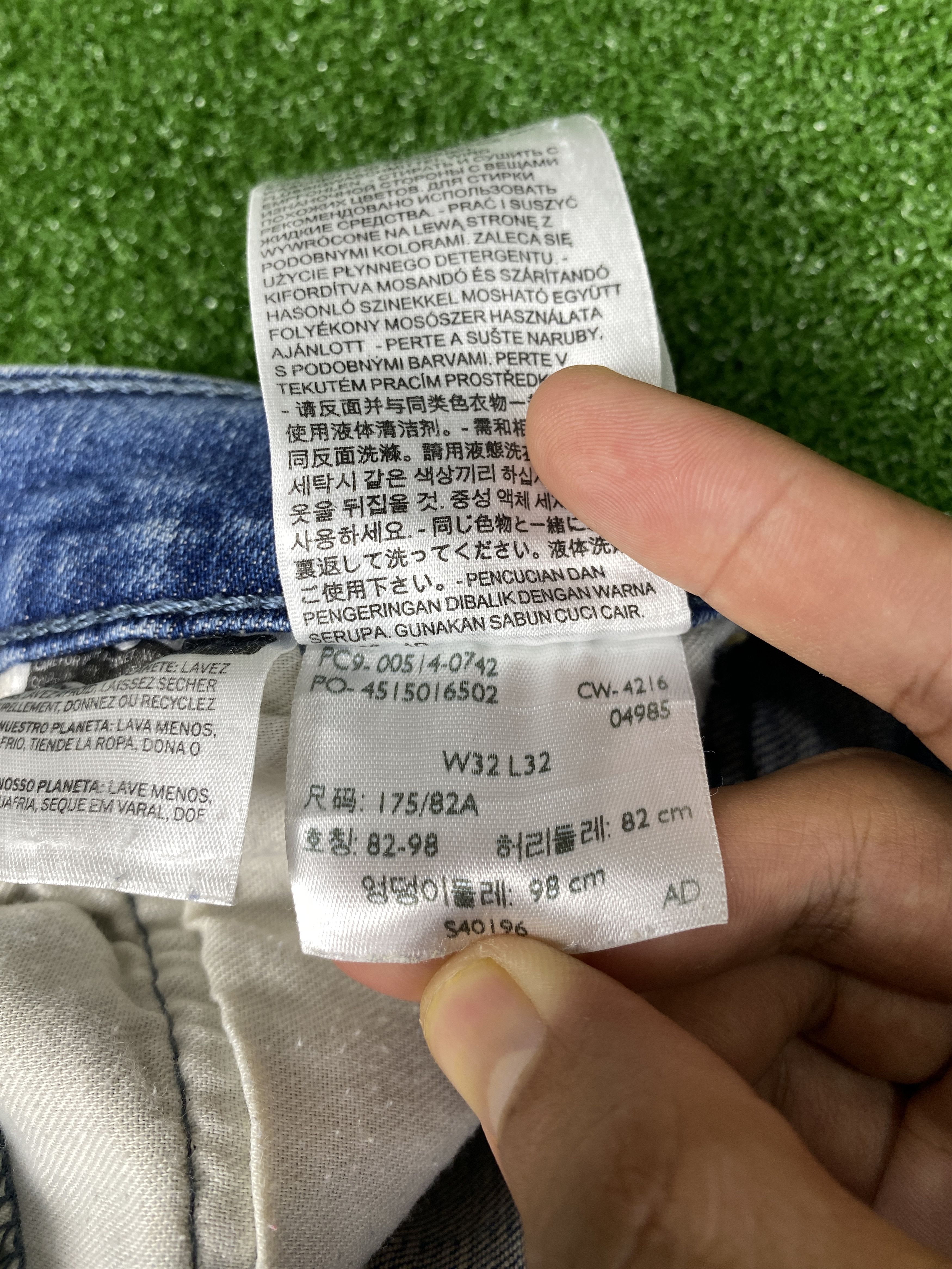Levi's × Vintage Vintage Levis 514 Faded Blue Denim CP0031 Size US 32 / EU 48 - 13 Thumbnail