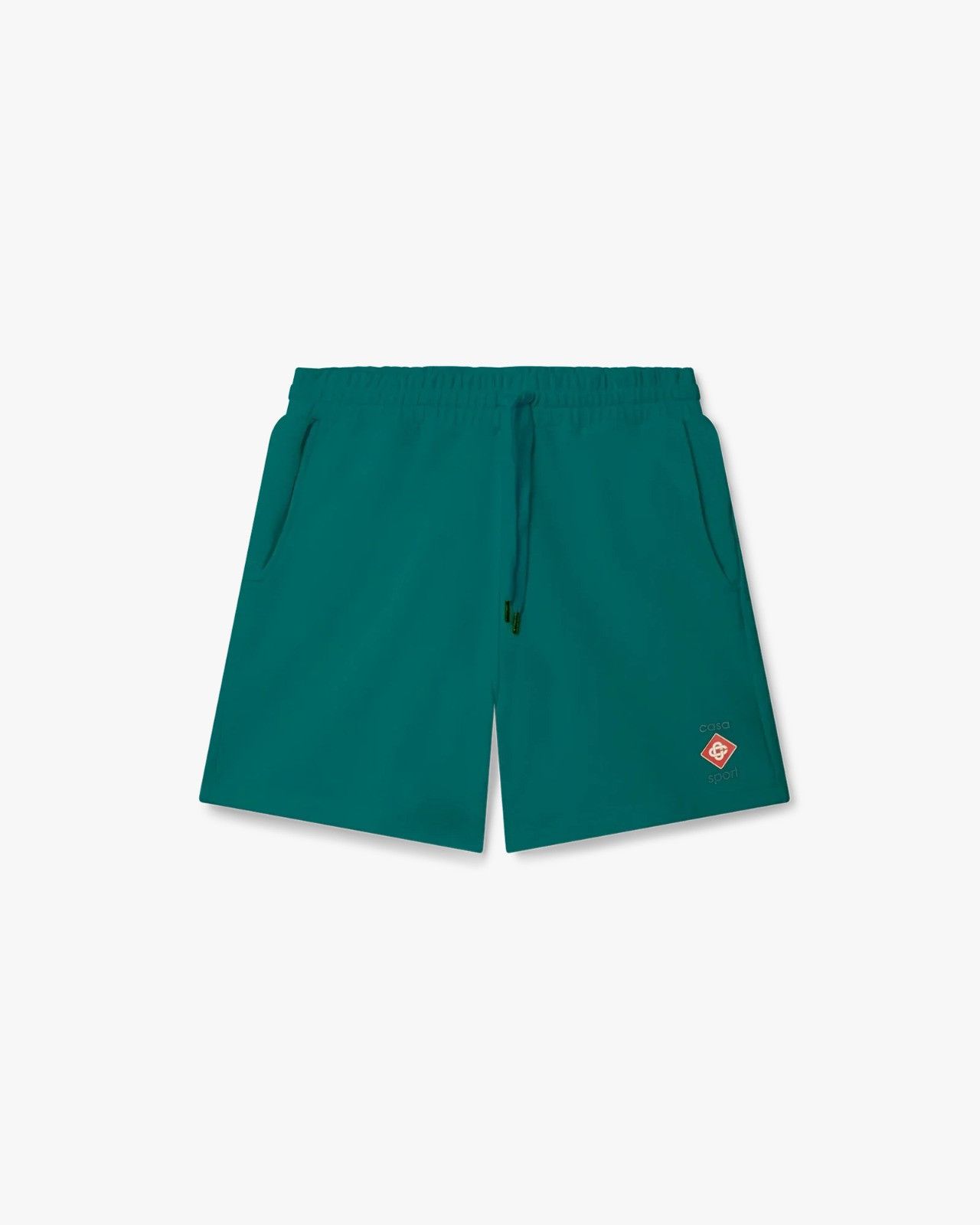 Casablanca o1mle0326 3D Printed Sweatshorts Casa Sport Logo in Green Size US 26 / EU 42 - 1 Preview