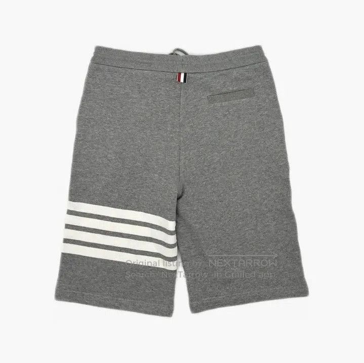 Thom Browne Thom Browne Classic Stripe Sports Shorts in Navy Blue. Size US 34 / EU 50 - 3 Thumbnail