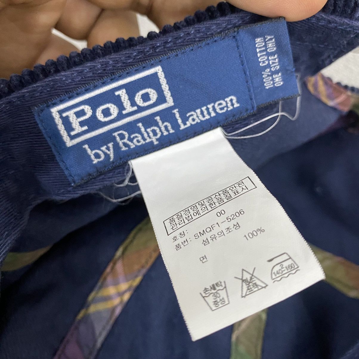 Polo Ralph Lauren POLO RALPH LAUREN SMALL PONY CORDUROY VINTAGE CAP Size ONE SIZE - 8 Thumbnail