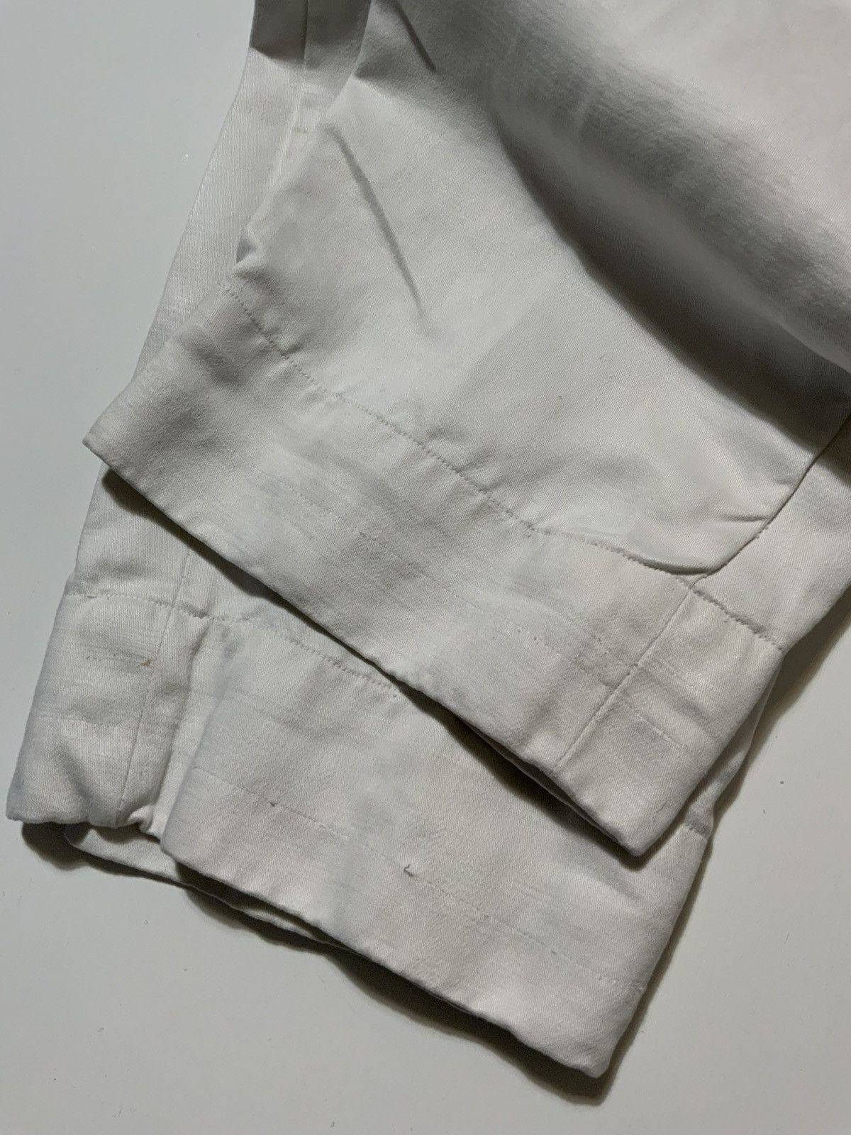 Vintage True Vintage Quality Tailors Workwear Linen Button Fly Pants Size US 32 / EU 48 - 7 Thumbnail
