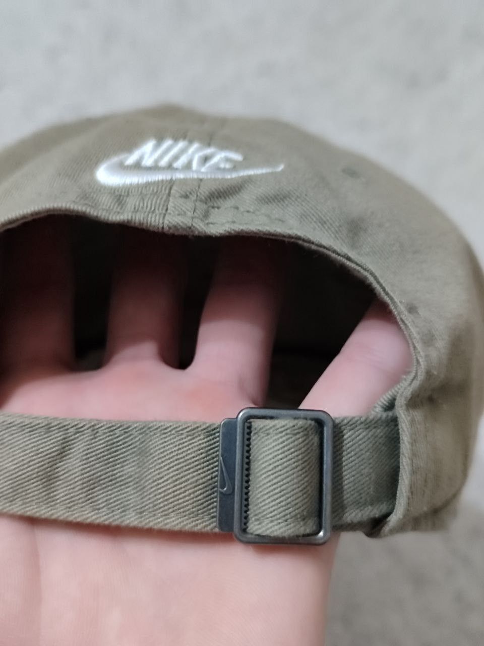 Nike × Vintage 🫒Vintage Nike Just Do It Cap Y2K🧢 Size ONE SIZE - 4 Thumbnail